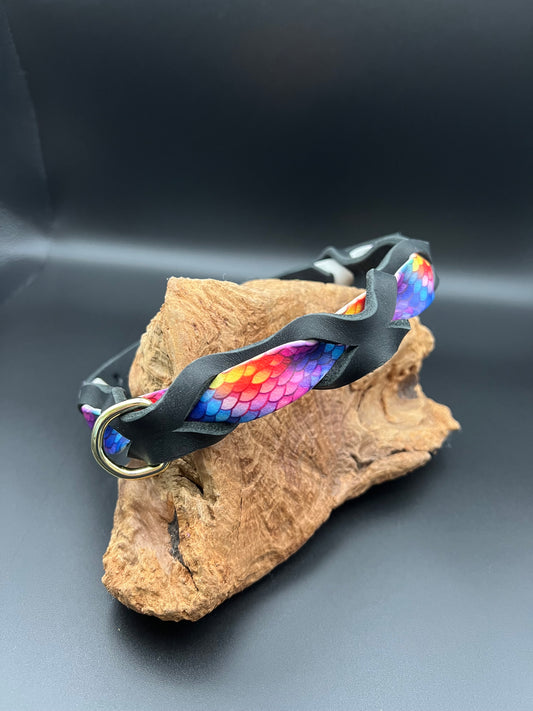 Texas Halsband XL Rainbow